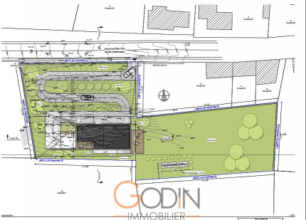 Terrain à bâtir, avec avant-projet
