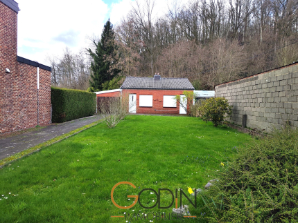 Bungalow 2 chambres, garage et jardin